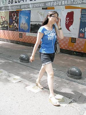 写真で見る明洞ファッションチェック！【２００８年８月】 ８月の服装8月の服装