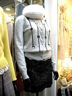 ディスプレイで見るファッションチェック！【２００８年１２月】 12月の服装１２月の服装