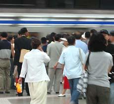 朝の通勤ラッシュ？！っかと思いきや・・・ -忠武路にて