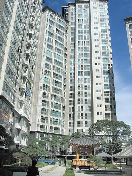 韓国のアパート（日本でいうマンション）は高層のものが多い！今日はそんなアパートのモデルルームに潜入してみました〜！