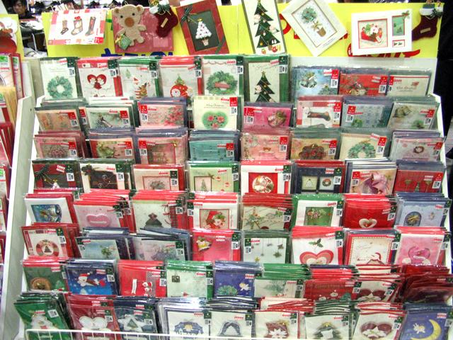 どれがいいかな 選ぶのももらうのも楽しいクリスマスカード 明洞 ソウルナビ