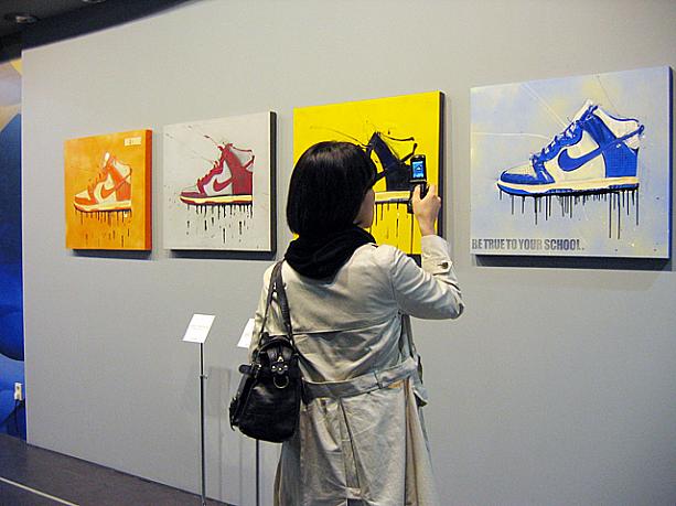 ギャラリーに展示されたものは全て写真撮影もＯＫ！5月16日まで開かれているこのアートギャラリー、明洞で少し時間が空いた時に、ふらっと立ち寄ってみてはいかが？＾＾