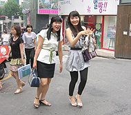 江南で「韓国風お姉さんスタイル」をチェック！ -江南