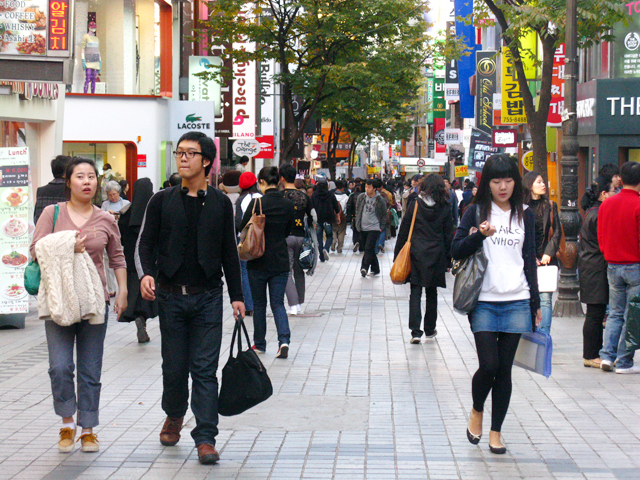 もう11月だ～。街にはそろそろ冬の気配！？ 明洞 ソウルナビ