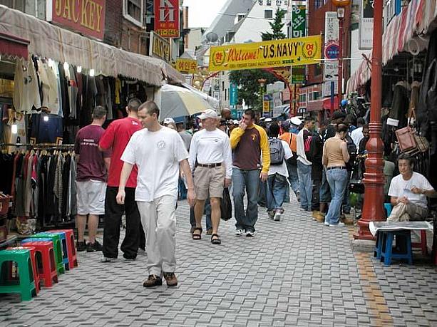 ネイビーでいっぱい！ここは本当に韓国なのでしょうか？？
