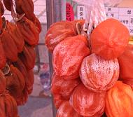 韓国にも干し柿があるんですよ〜！ -楊亭にて