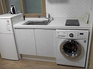 新しいお家ではドラム式洗濯機が主流

