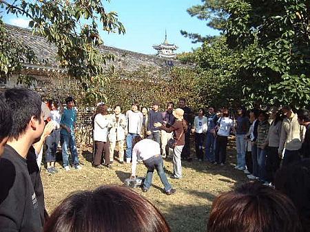 ヨーコの釜山留学特派員レポート・第１回「釜山大学語学堂の野遊会レポート」