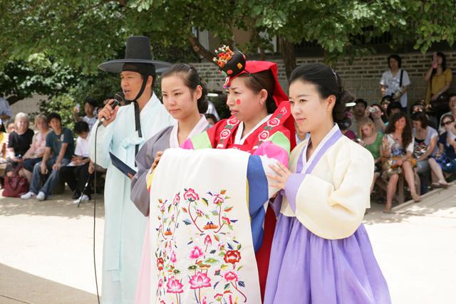 べあー ｓｕｎの韓国で伝統結婚式を挙げました ソウルナビ