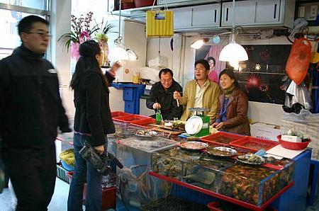 2009年チャガルチ祭り詳細 チャガルチ市場 フェ お刺身チャガルチ祭り