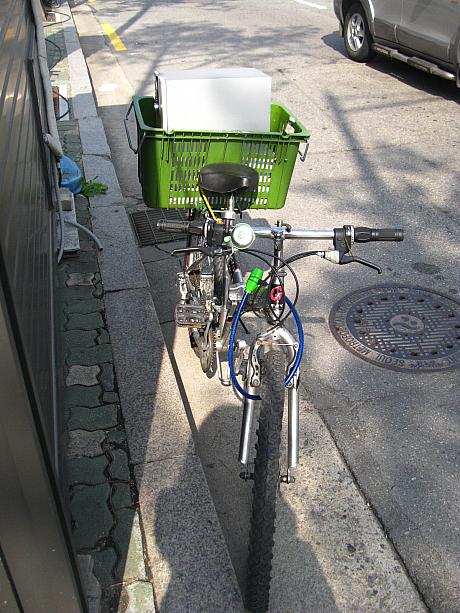 自転車にも応用。