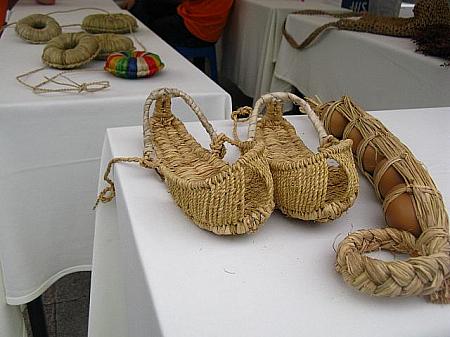 韓国の藁工芸
