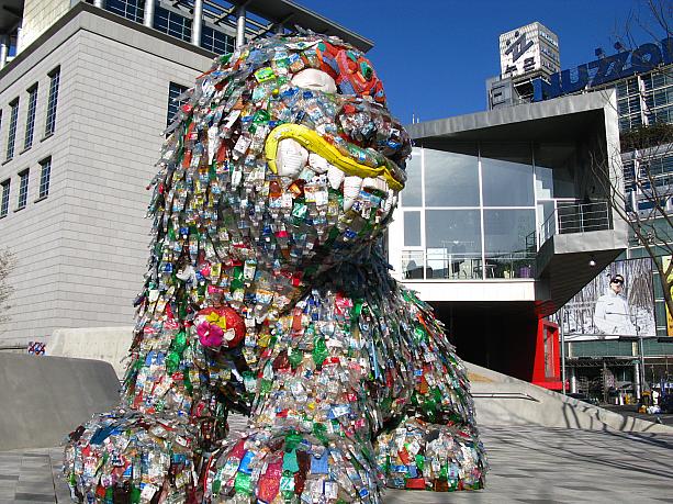 あっ、コレはソウル市のシンボルキャラクター「ヘチ」ですね！