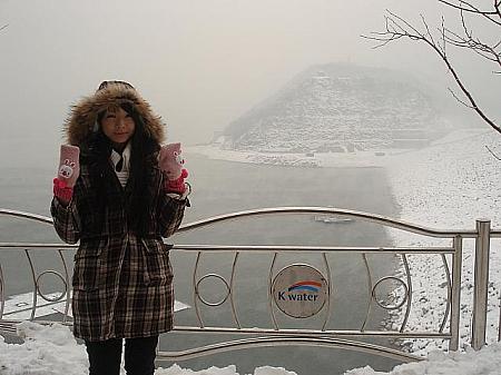 冬の春川はソウルよりもちょっと寒い＾＾；
