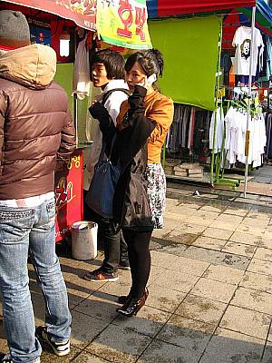 写真で見るファッションチェック！in 明洞 ＆ 江南　【２０１０年３月】 ３月の服装3月の服装