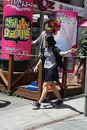 写真で見る釜山ファッションチェック！【２０１０年５月】 釜山大学 ショッピングアイテム 路地裏ショップ オシャレなショップ ５月の服装5月の服装