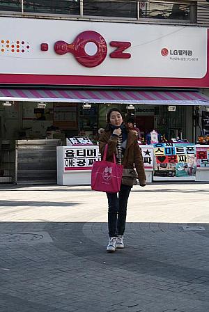 写真で見る釜山ファッションチェック！【２０１０年１２月】 ファッションチェック 流行アイテム ネックウォーマー １２月の服装12月の服装