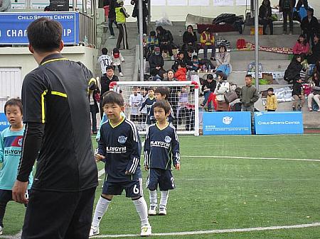 『釜山で育児　少年サッカークラブPlayGym』サッカー