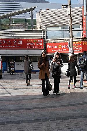 写真で見る釜山ファッションチェック！【２０１１年２月】 釜山大学 ファッション 釜山ファッション ２月の服装2月の服装