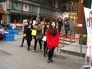 エリアニュース in 明洞 ～２０１１年３月編～ 韓国ソウル ソウル明洞 ミョンドン 韓国の繁華街 ソウルの街並み韓国ファッション