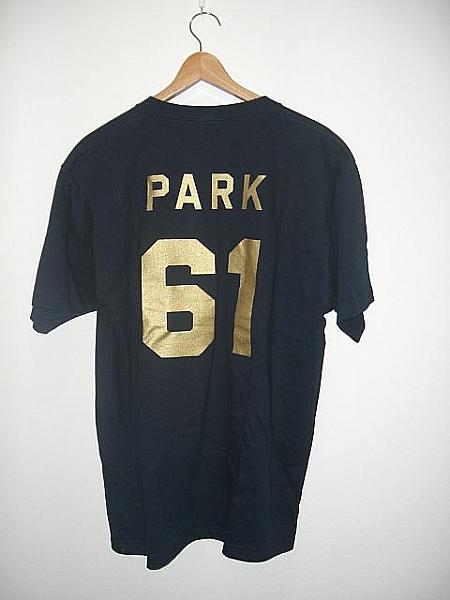 #61 PARKとプリントされたTシャツ。思わず衝動買い