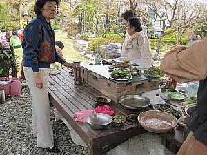 韓国の春の伝統行事「花煎遊び」を体験してきました～！ 花煎遊び 화전놀이伝統行事