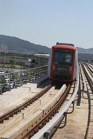 釜山金海軽電鉄（キョンチョンチョル） 地下鉄 ジョンチョル キムヘ 空港線空港までのアクセス