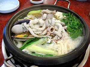  ヨンポタン 海鮮料理 鍋料理 チゲ・タン・チョンゴル料理たこ料理