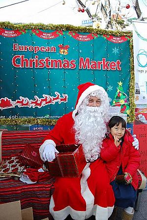 城北洞のヨーロピアン・クリスマスマーケットに行ってきました！ クリスマスマーケット クリスマス市 クリスマスデコレーション グリューワイン ヨーロッパ ソーセージサンタクロース