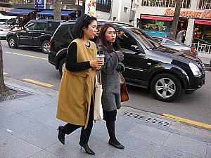 写真で見るファッションチェック！in カロスキル　【２０１１年１２月】 カロスキルファッションチェック カロスキル カロスギル 韓国ファッション ソウルのファッション 12月の服装１２月の服装