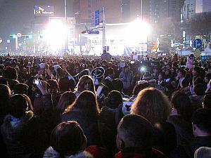 写真で見る年末と新年のソウル【２０１１年－２０１２年】 韓国の年末 韓国の年末年始 韓国のお正月 ソウルのカウントダウン黒竜の年