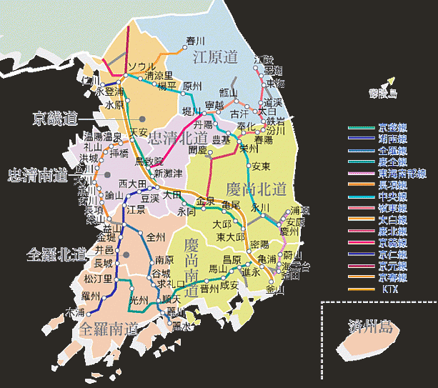 ソウル／韓国地図 地図 韓国の地図 ソウルの地図マップ