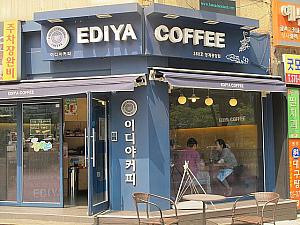 「Sandwich&Coffee」がなくなり、「EDIYA COFFE」がオープン！