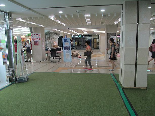 江南地下商街に移動してみると・・・おっ！いよいよ完成したのかな！？