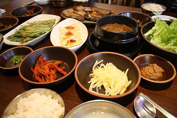 なんでもない定食ご飯は韓国の家庭料理の味！