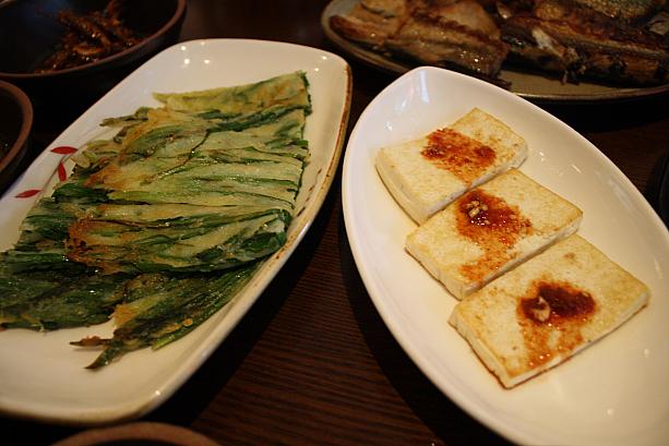 豆腐やチヂミのバンチャンも！