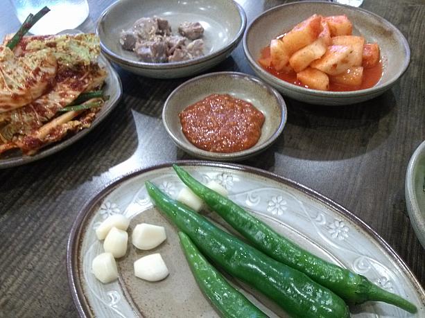 キムチ類と食べると体の中から温まりますー！