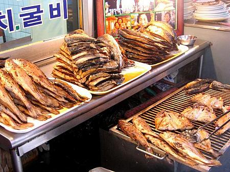 ソウルで海鮮グルメを満喫、その１！＜定番編＞ ソウルで海鮮料理 海鮮鍋 カンジャンケジャン シーフード サンナクチ 焼き魚 ソウルでお刺身 海鮮料理魚介類
