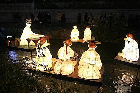 ソウル灯篭祭り／ランタンフェスティバル２０１２に行ってきました！ ソウル灯篭まつり 灯篭まつり ソウル灯篭まつり２０１２ ソウルのお祭り清渓川