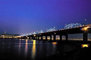 漢江の夜景を堪能できる「夜景コース」