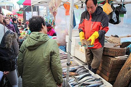 韓国も海に囲まれた国！もちろん海産物も豊富にとれます