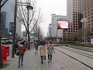 ソウル駅から南大門、さらに光化門まで歩いてみよう！ 光化門からソウル駅まで 市庁から南大門市場まで 南大門からソウル駅まで光化門から市庁まで