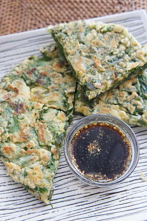 みゆき先生の簡単 おいしい韓国料理レシピ えごまの葉のチヂミ