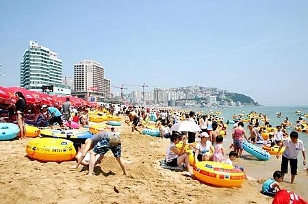第22回釜山海祭り（プサンパダチュッチェ） 海 海水浴 ビーチ 祭り夏