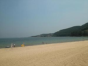 釜山郊外の日光海水浴場で遊んできました！ 海水浴 日光 水遊び 海の家 機張 海水浴場ビーチ