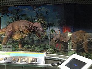 科学館で恐竜を見るとは思わなかった・・