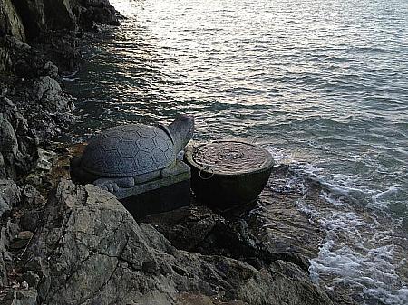 干潟とブドウの島、テブド（大阜島）に行って来ました！ ぶどう 潮干狩り カルグッス 貝料理 ワイン夕日