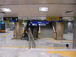 ソウルの大型駅ビルで過ごそう！