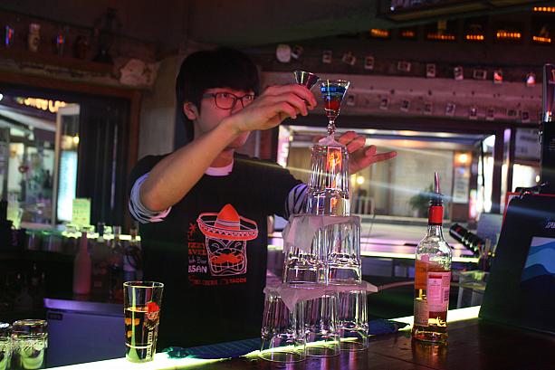 カウンターの目の前でカクテルショーを見せてくれるお店が南浦洞にオープン！