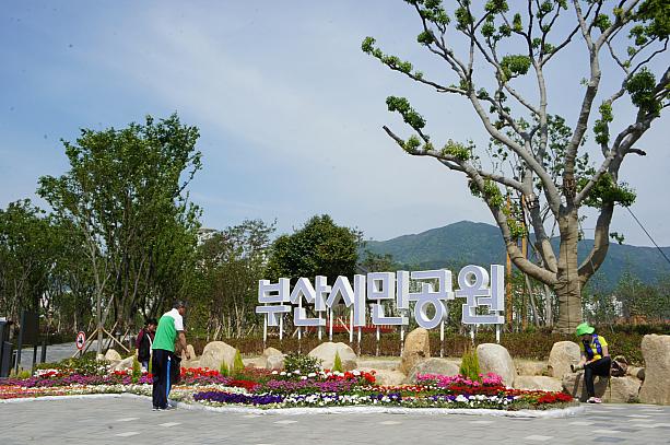 5/１に開園された釜山市民公園！！